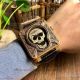 Perfect Replica Bell And Ross BR-01 Skull Black Leather Strap 46mm Watch (5)_th.jpg